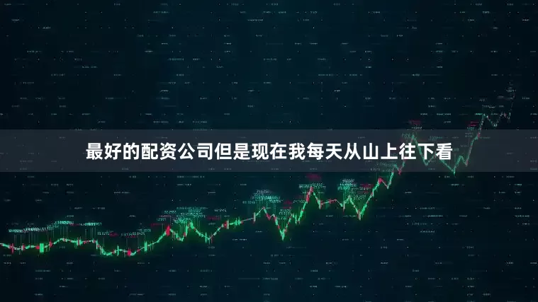 最好的配资公司但是现在我每天从山上往下看